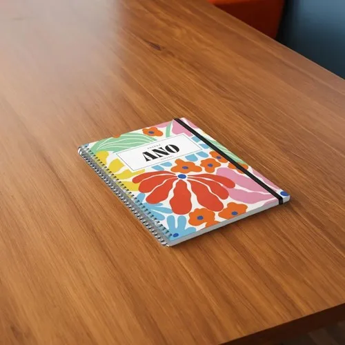 Agenda Hebdomadaire A5 Personnalisable en Polypropylène avec Élastique