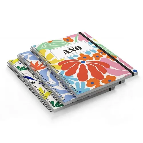 Agenda Hebdomadaire A5 Personnalisable en Polypropylène avec Élastique