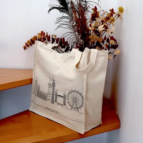 Sac Coton Canvas 300g Personnalisable - Qualité Premium