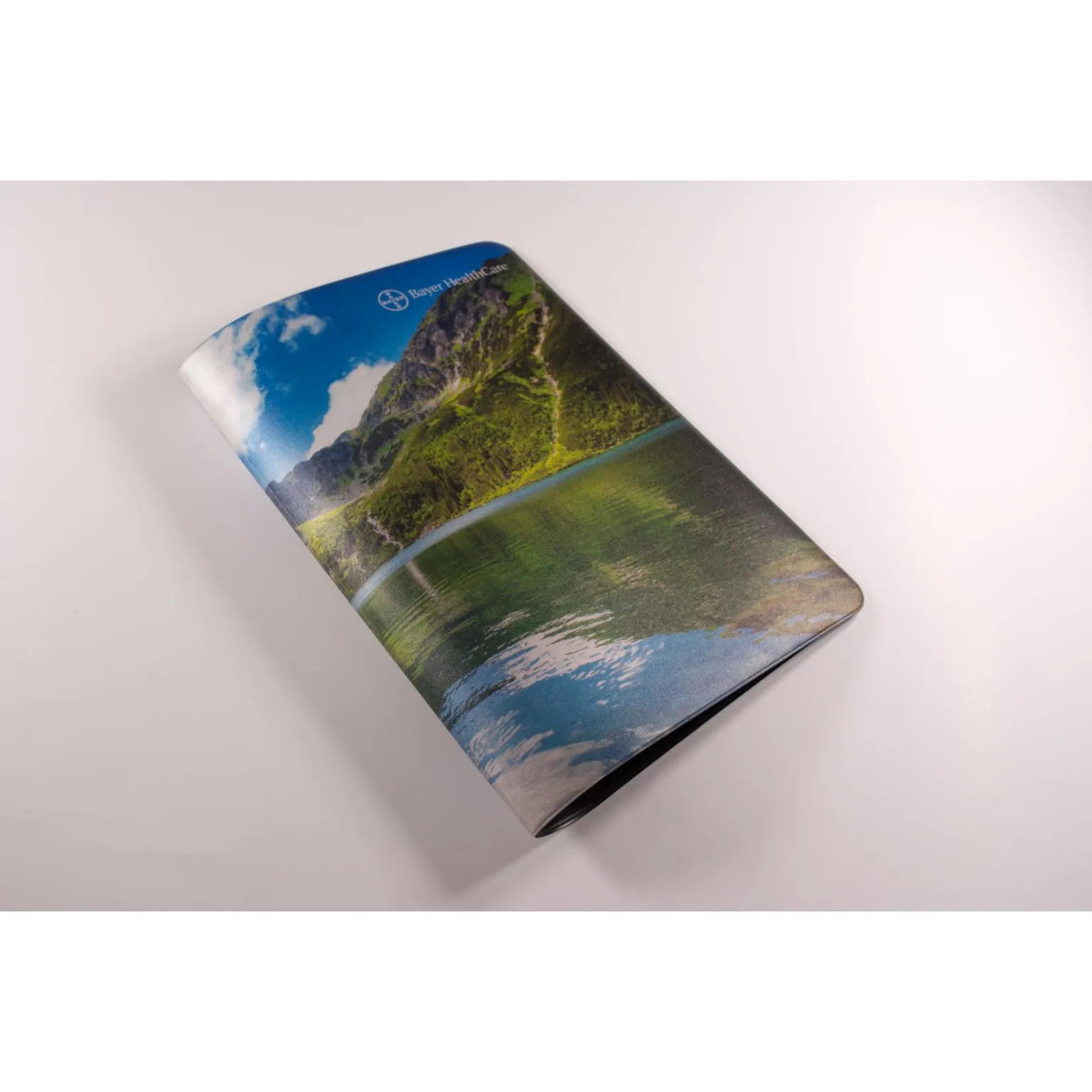 Sous-mains pliables publicitaires avec pochettes - Support de bureau multifonction