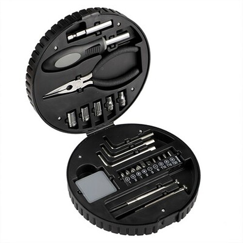 Set d'Outils 25 Pièces en Coffret Pneu Personnalisable
