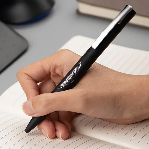 Lyd, stylo à bille en métal twist BLACK STOCK