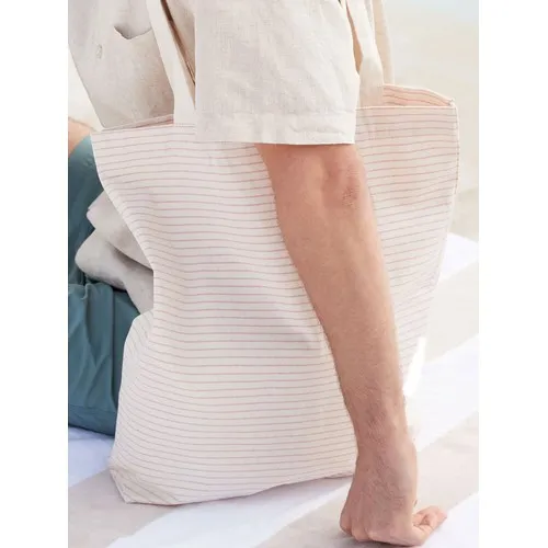 Striped Organic Cotton Tote