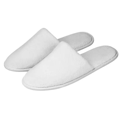 Chaussons d'hôtel personnalisables fermés - Semelle liège