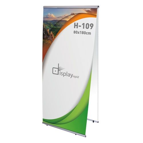 Roll Up Double Face 80x180 cm avec Housse - Personnalisable