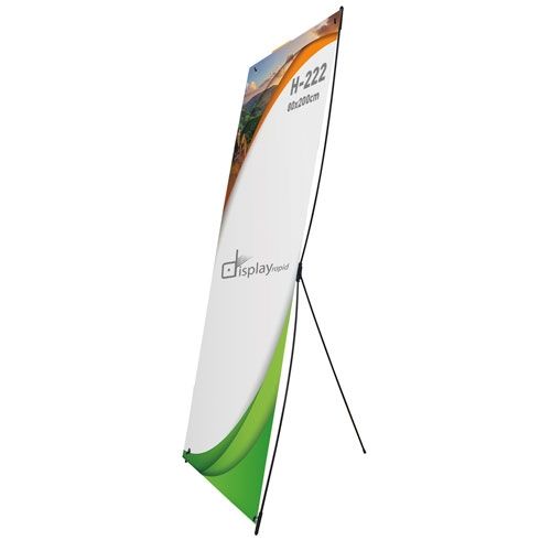 Roll Up Double Face 80x180 cm avec Housse - Personnalisable