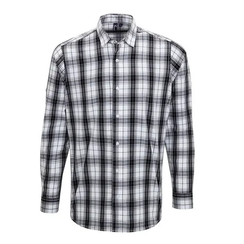 Men's Long Sleeve 'Ginmill' Check Shirt