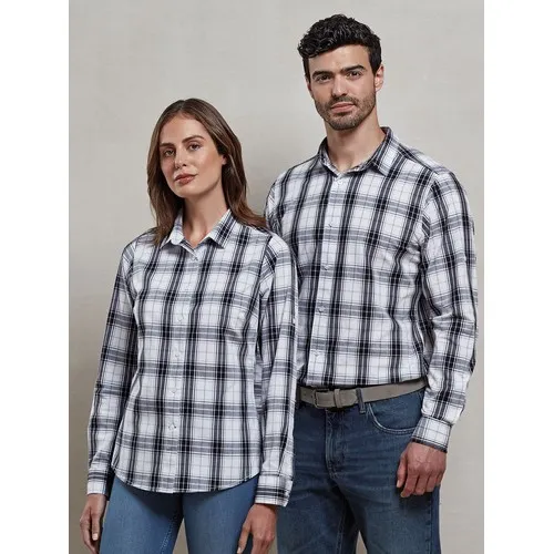 Men's Long Sleeve 'Ginmill' Check Shirt
