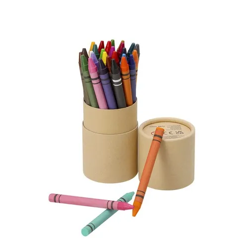 Frisbee à Colorier avec Crayons - Objet Publicitaire Ludique