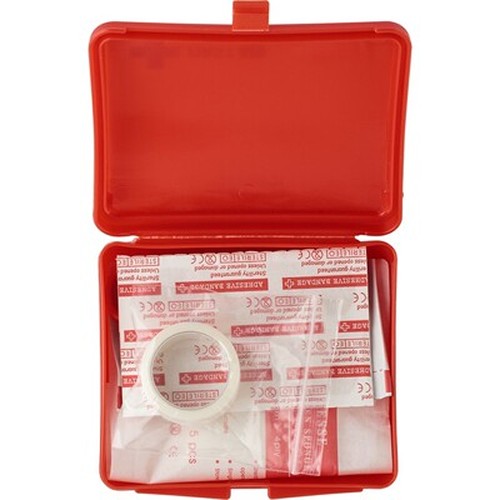 Trousse de Secours Compacte 10 Pièces - Personnalisable