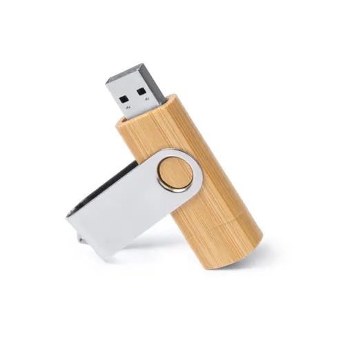 Clé USB 3.0 32 Go Bambou Type-C et USB - Personnalisable