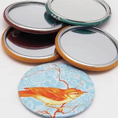 Miroir de poche pliable