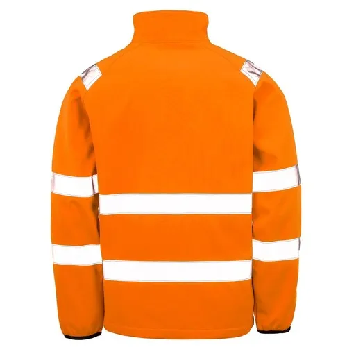 Recycled printable safety softshell