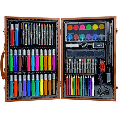 MALLETTE DESSIN/PEINTURE CHEVALET 108 PIÈCES