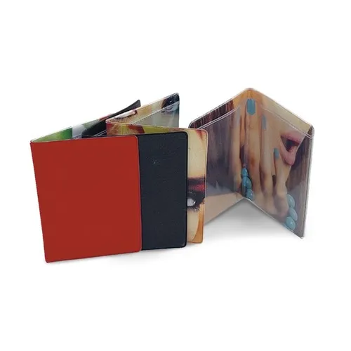 Pochette Porte-Cartes Publicitaire 2 Emplacements avec Poche Facture