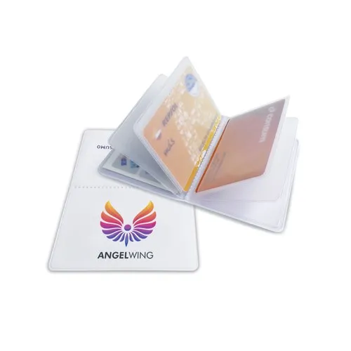 Pochette Porte-Cartes Publicitaire 2 Emplacements avec Poche Facture