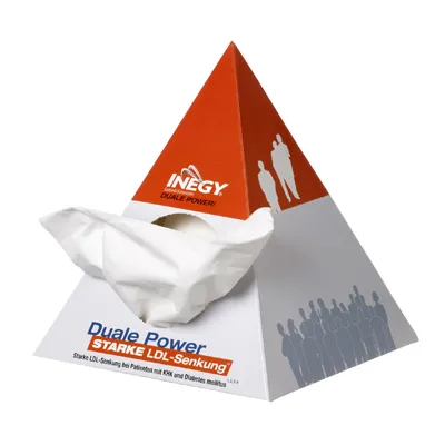 Boîte de Mouchoirs Pyramide Personnalisable 100 Mouchoirs 2 Plis