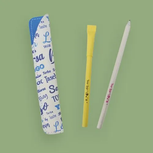 Étui stylo en papier