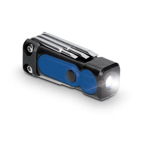 Outil Multifonction 6 Têtes + Double Torche LED Personnalisable