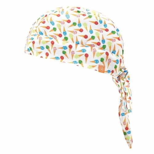 Toque de Chef en Coton Personnalisable - Fermeture Velcro Ajustable