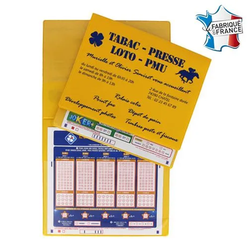 Pochette Loto et Keno 1 volet