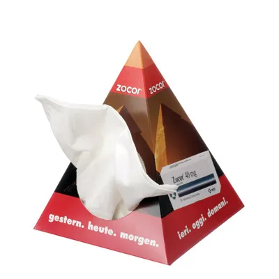 Boîte de mouchoirs personnalisable 50 unités - Format pyramide