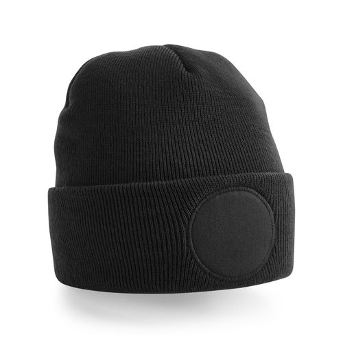 Bonnet Personnalisable à Patch Rond - Acrylique Soft-Touch Doublé