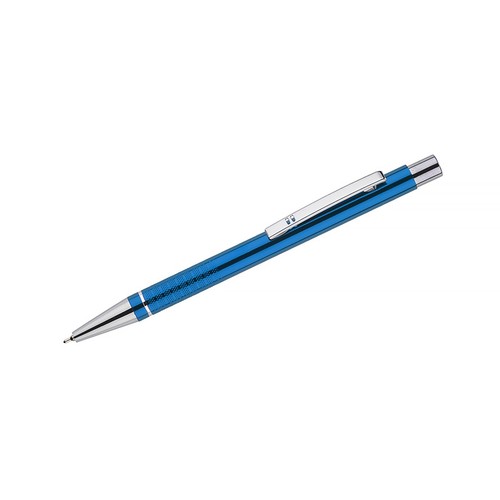 Stylo Bille Aluminium Métallisé - Encre Semi-Gel Personnalisable