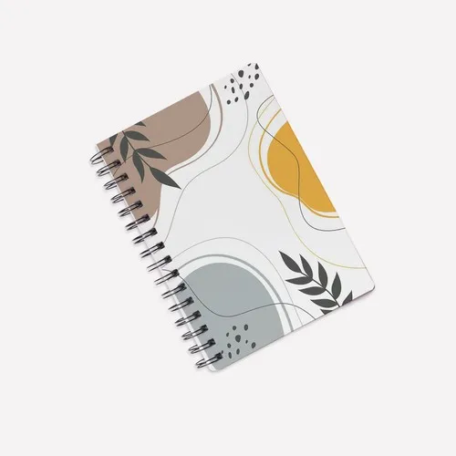 Bloc-notes à Anneaux A6 Couverture Carton Laminé Personnalisable