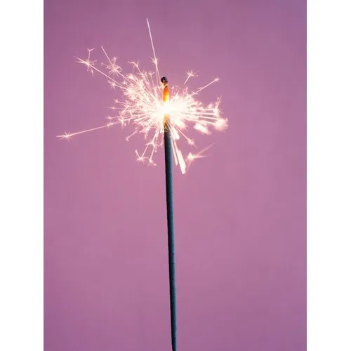 Cierges Étincelants Personnalisables 18 cm - Boîte de 10