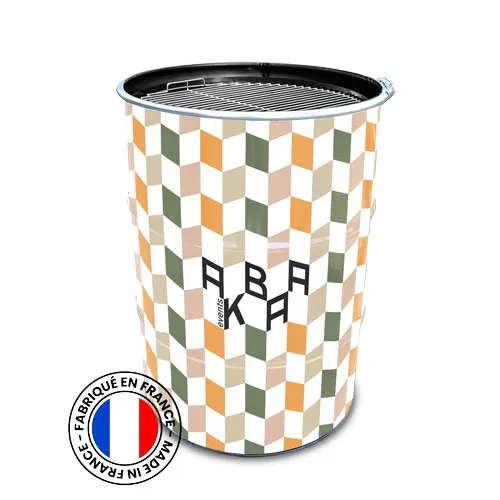 Barbecue Baril 200L Personnalisable - Fabrication Française
