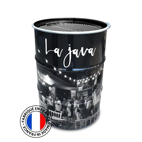 Barbecue Baril 200L Personnalisable - Fabrication Française