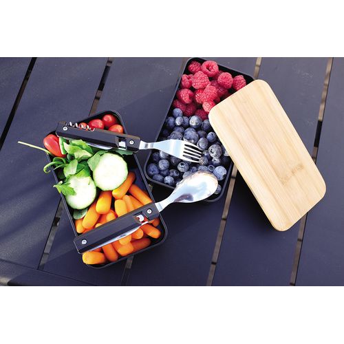 Lunch Box Double Compartiment Bambou - Personnalisable