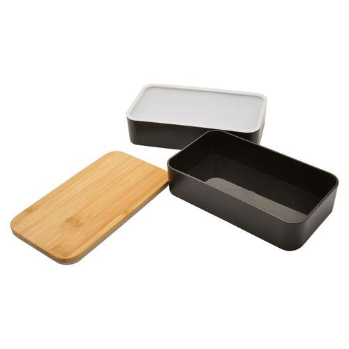 Lunch Box Double Compartiment Bambou - Personnalisable