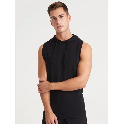 Urban Muscle Sweat à Capuche Manches Courtes