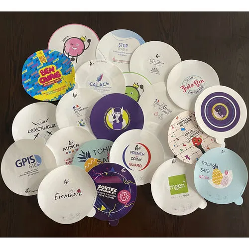 Couvre-verre anti-intrusion personnalisable - Protection boissons