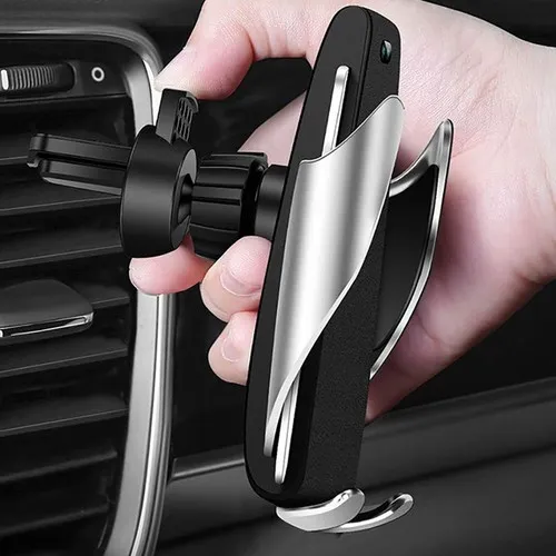 SUPPORT VOITURE AUTOMATIQUE AVEC CHARGE RAPIDE SANS FIL 15W