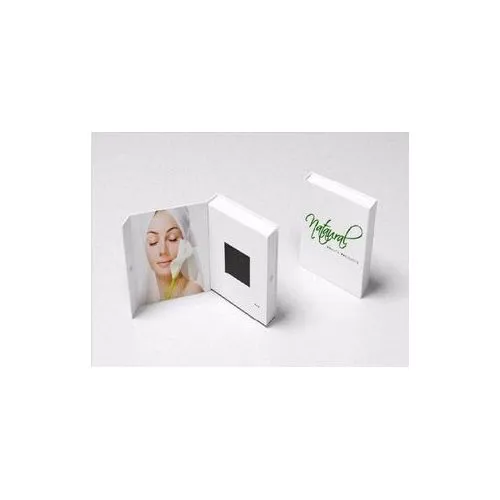 Carte de Visite Vidéo Personnalisée - Écran LCD Intégré