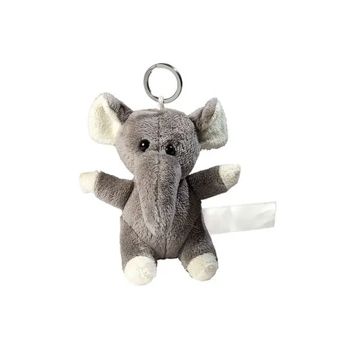 Renard de peluche avec porte-clé