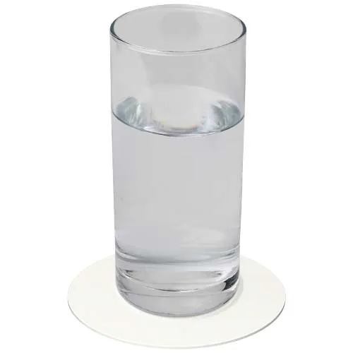 Dessous de Verre Rond Personnalisable - Impression Couleur Intégrale