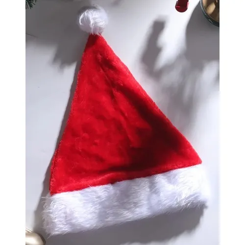 Bonnet Père Noël Fourrure Personnalisable - Entrée de Gamme