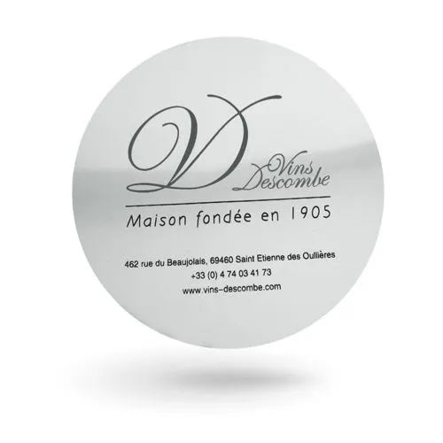 Disque verseur personnalisé sérigraphié