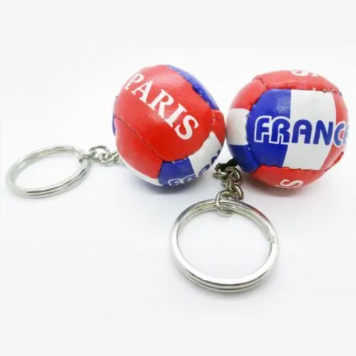 Porte-clés Mini-Ballon de Football PVC - Personnalisable dès 5000 ex