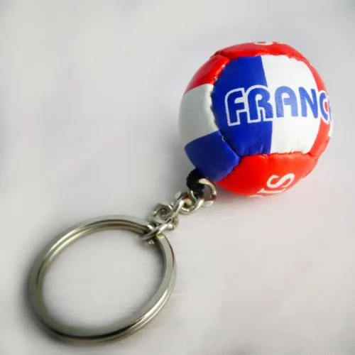 Porte-clés Mini-Ballon de Football PVC - Personnalisable dès 5000 ex