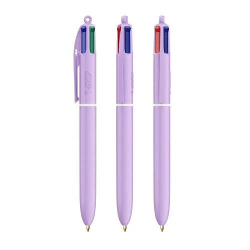 BIC® 4 Couleurs® Pastel
