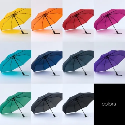 Parapluie Pliant Automatique Coupe-Vent Personnalisable