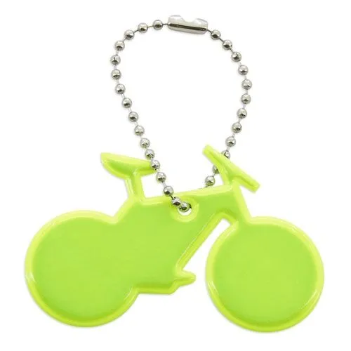 PORTE-CLÉS RÉFLÉCHISSANT BICICLETA