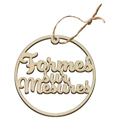 DÉCORATION EN BOIS - LASER