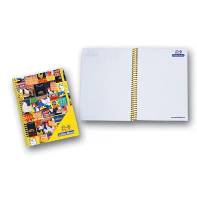 Cahier à spirales personnalisé par sérigraphie - Support professionnel