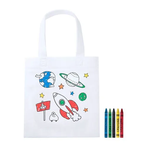 sac shopping à colorier Sendak